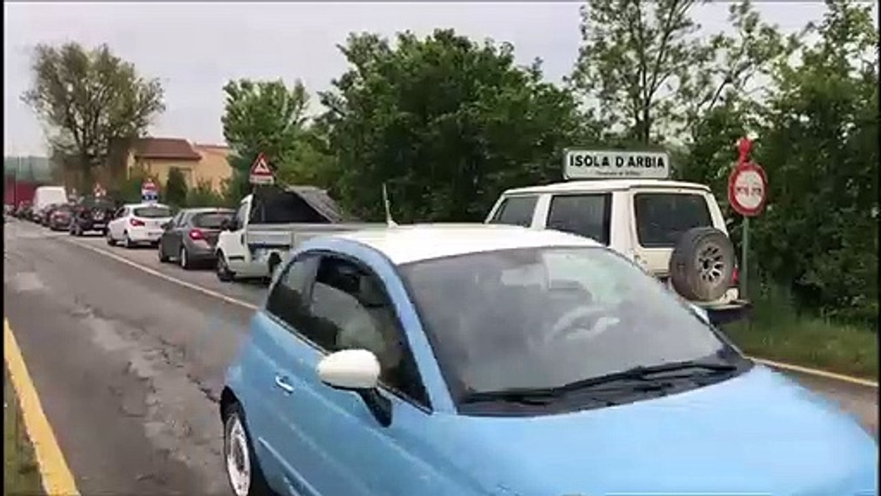 Siena, traffico in tilt sulla Cassia: ira degli automobilisti