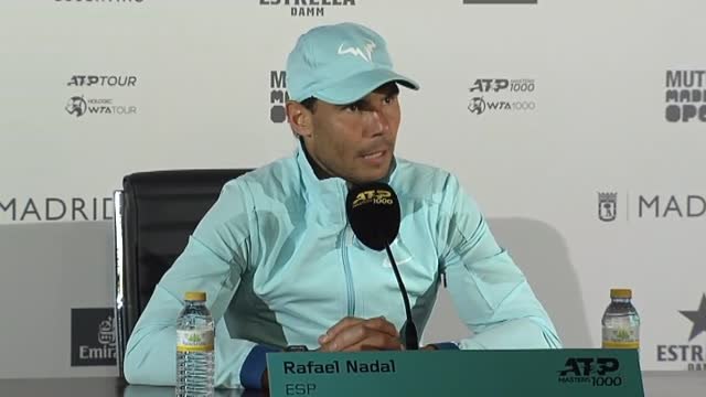 Rafa Nadal: Cuando uno vuelve de un periodo sin jugar, cuesta, y a mí también me cuesta