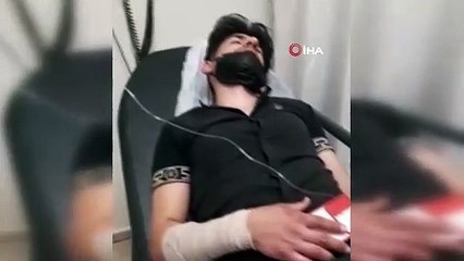 Zincir marketten almıştı, hastanelik oldu