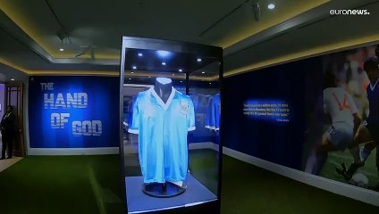 Auktion bei Sotheby's: Rekord-Preis für Maradona-Trikot von 1986