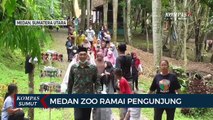 Musim Liburan, Medan Zoo Ramai Pengunjung