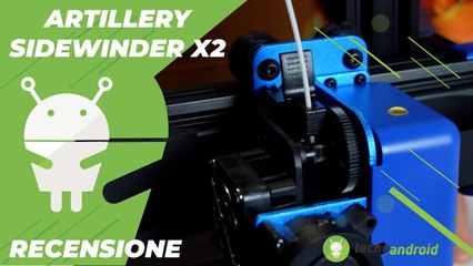 Recensione Artillery Sidewinder X2: la stampante 3D per iniziare!