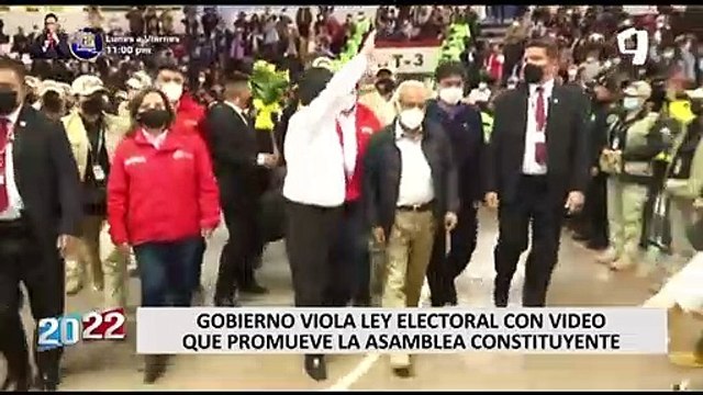 Gobierno estaría violando la ley electoral con video de asamblea constituyente, afirman especialistas
