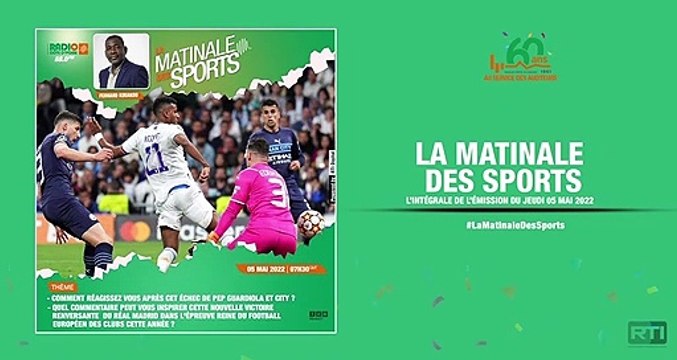 Matinale Des Sports du 05 mai 2022 par Fernand Kouakou [ Radio Côte d'Ivoire ]