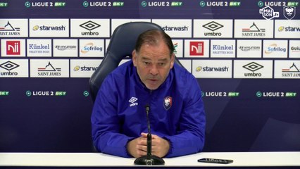 J37 Ligue 2 BKT : La conférence de presse avant SMCaen / Quevilly RM