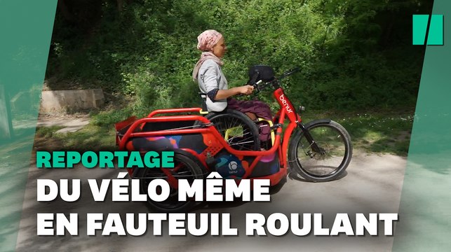 Un vélo inclusif pour les personnes en fauteuil roulant et les valides