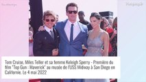Top Gun : Arrivée décoiffante de Tom Cruise en hélicoptère, Jennifer Connelly glamour en longue robe