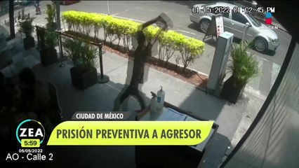 Imponen prisión preventiva a agresor de joven en taquería