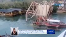 Overloading at stationary traffic, nakikitang sanhi kaya bumigay ang lumang Clarin Bridge na ikinamatay ng 4 | Saksi