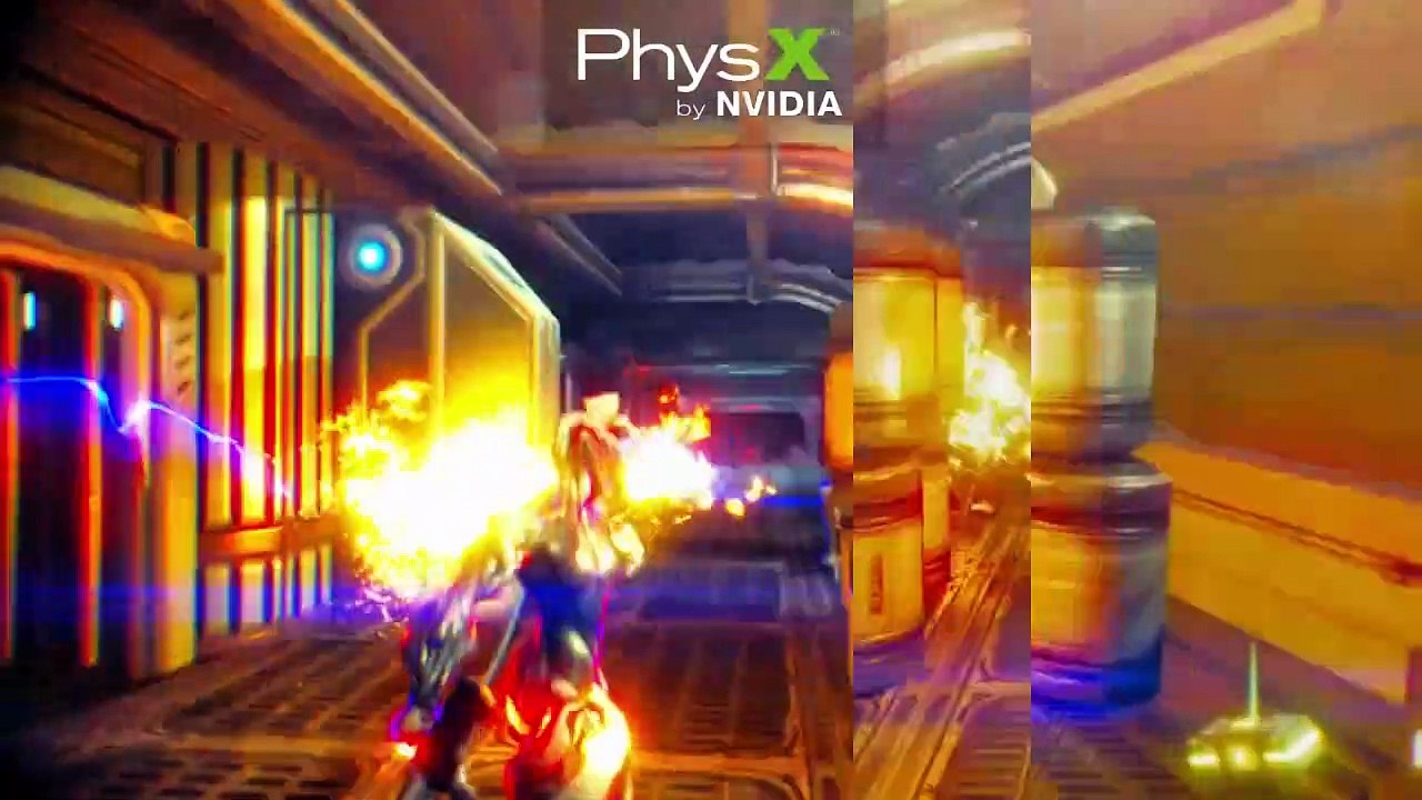 Warframe PhysX trailer