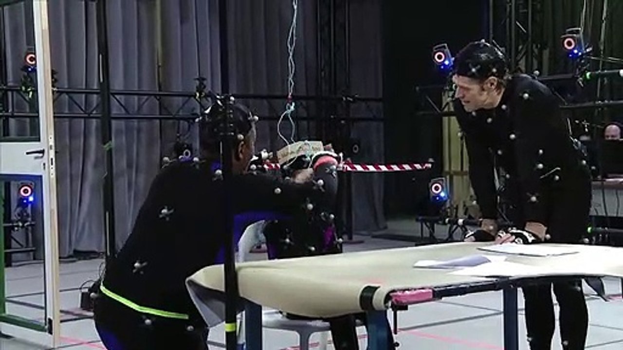 Beyond: Two Souls Willem Dafoe in mo-cap session (PL)