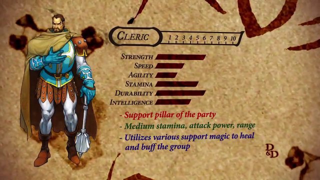 Dungeons & Dragons: Chronicles of Mystara cleric trailer