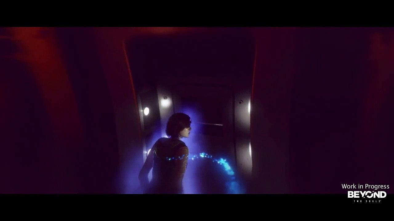 Beyond: Two Souls escape through the flames