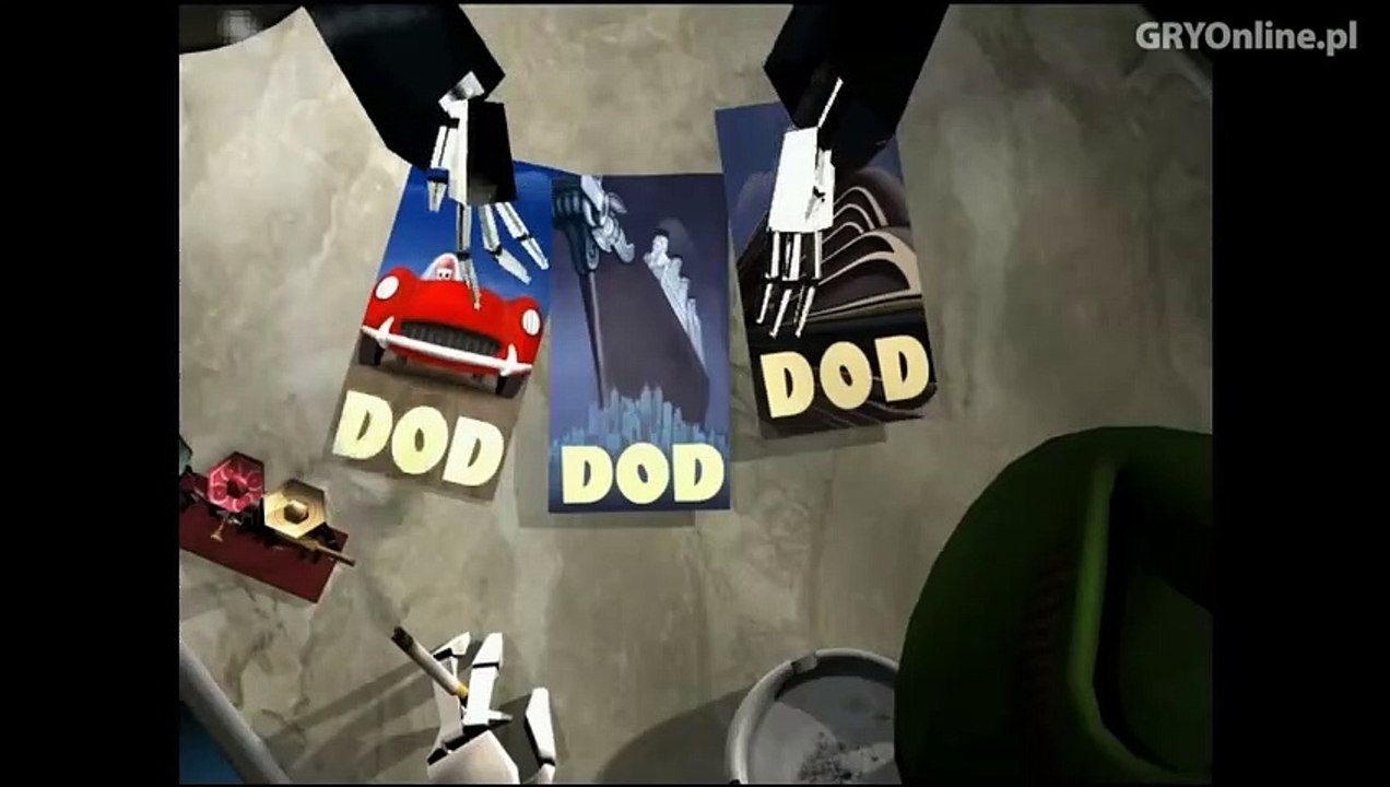Grim Fandango (1998) Intro and Glottis