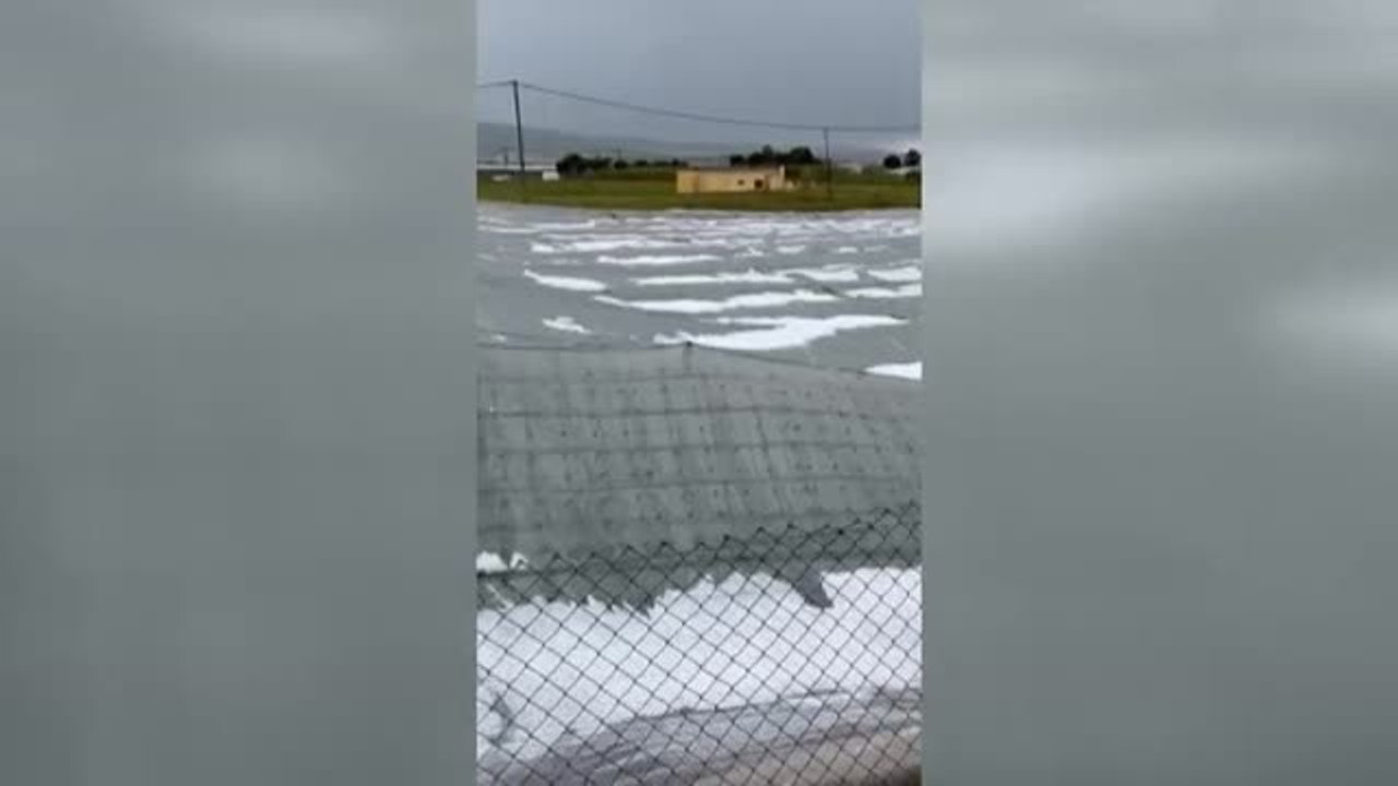 Una nueva borrasca golpea Almería y deja innumerables destrozos