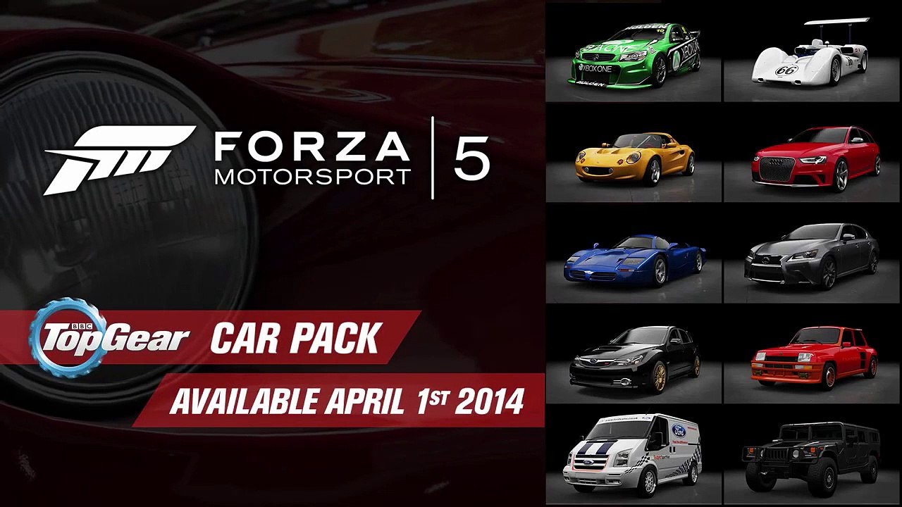Forza Motorsport 5 Top Gear Car Pack - trailer