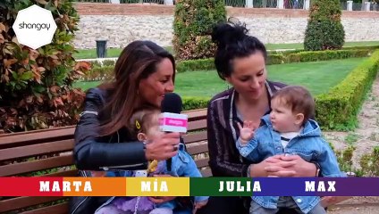 FAMILIAS DIVERSAS: Marta, Julia, Mía y Max | ENTREVISTA SHANGAY