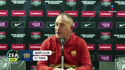 Andrés Lillini: "No tuvimos la capacidad de mantenernos"