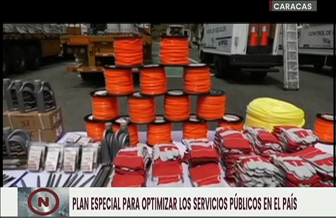 Vicepdte. Sectorial, G/J Néstor Reverol entregó 56.598 herramientas para el Plan Pica, Poda y Tala