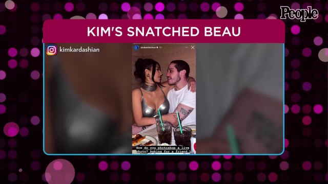 Kim Kardashian Shuts Down Rumors She Photoshopped Pete Davidson's Jawline, Provides Receipts