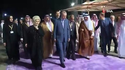 Cumhurbaşkanı Erdoğan, Suudi Arabistan'da