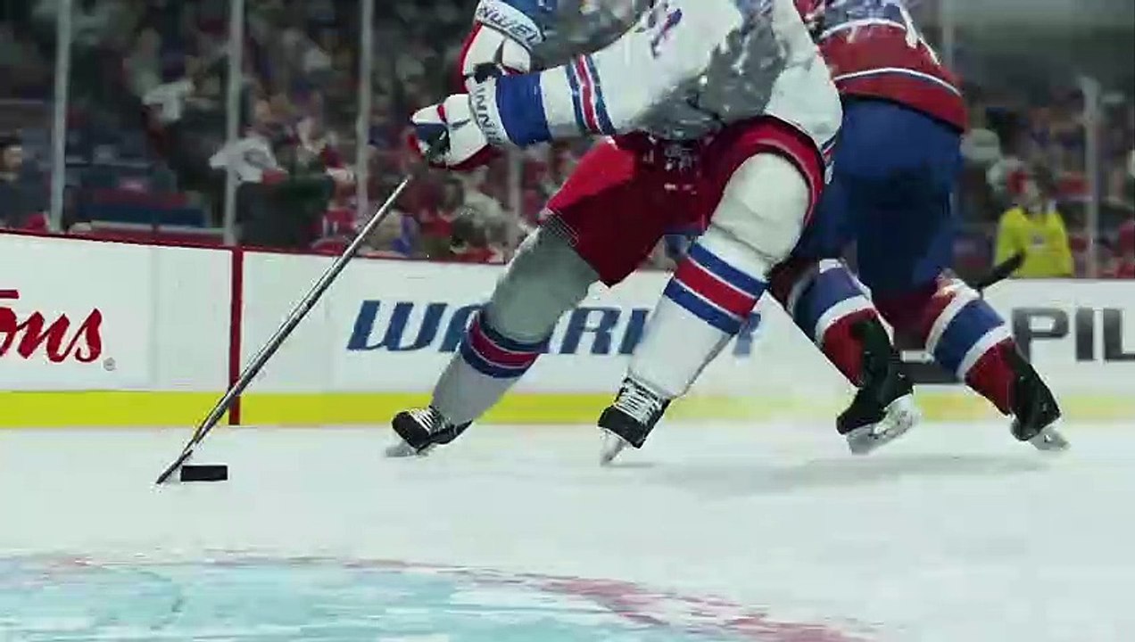 NHL 15 behind the scenes - hockey physics