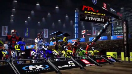 MX vs. ATV Supercross gameplay