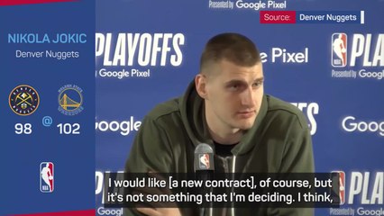 Jokic would accept Nuggets contract offer