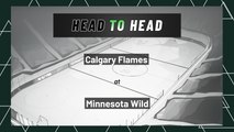 Calgary Flames At Minnesota Wild: First Period Moneyline, April 28, 2022