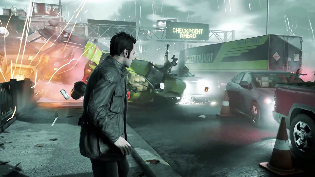 Quantum Break gameplay with dev commentary