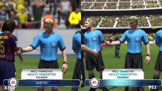 FIFA 14 Graphics comparison PC vs PS3 vs Xbox 360