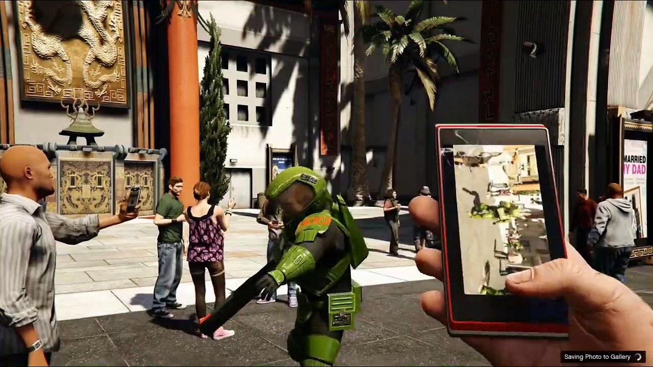 Grand Theft Auto V FPP mode