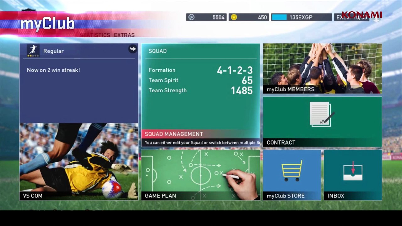 Pro Evolution Soccer 2015 game features (PL)