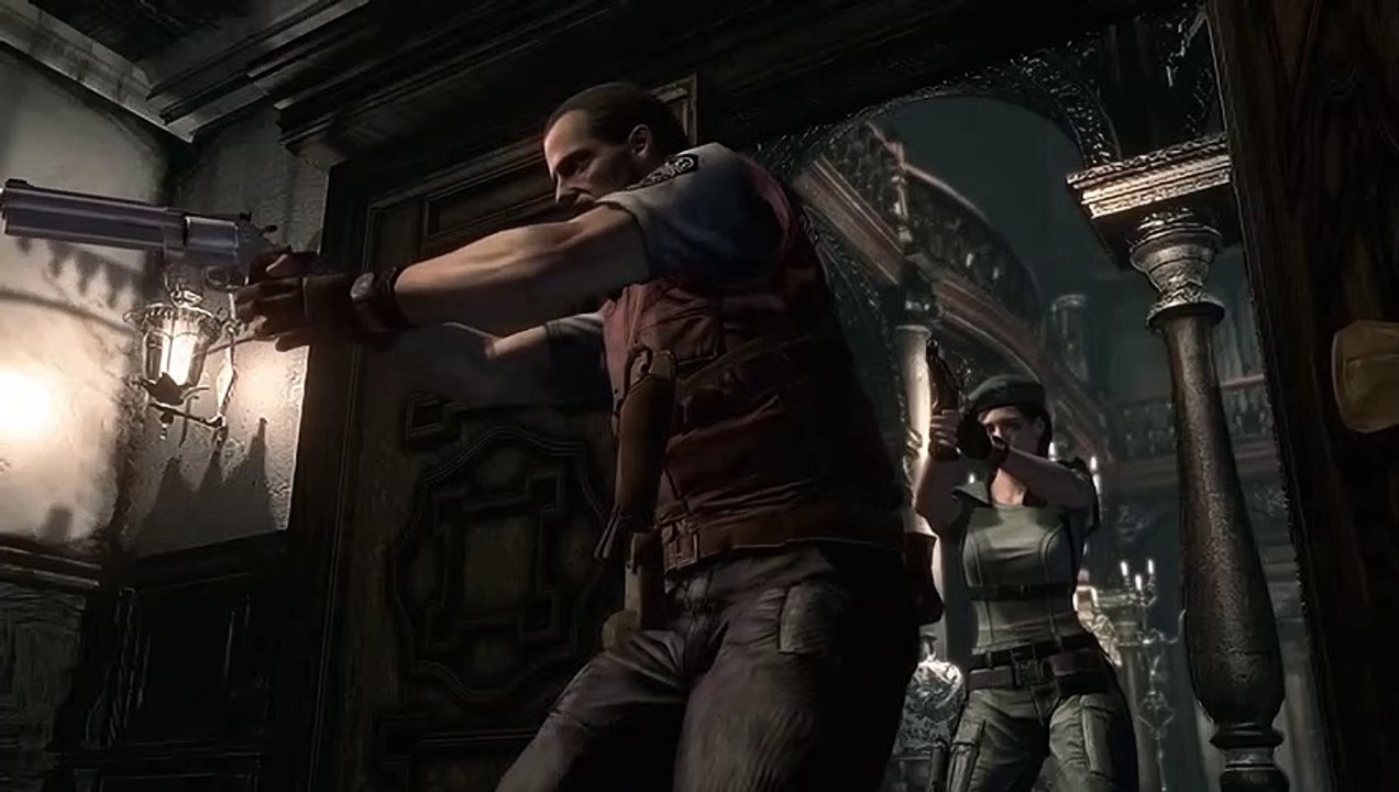 Resident Evil HD gameplay