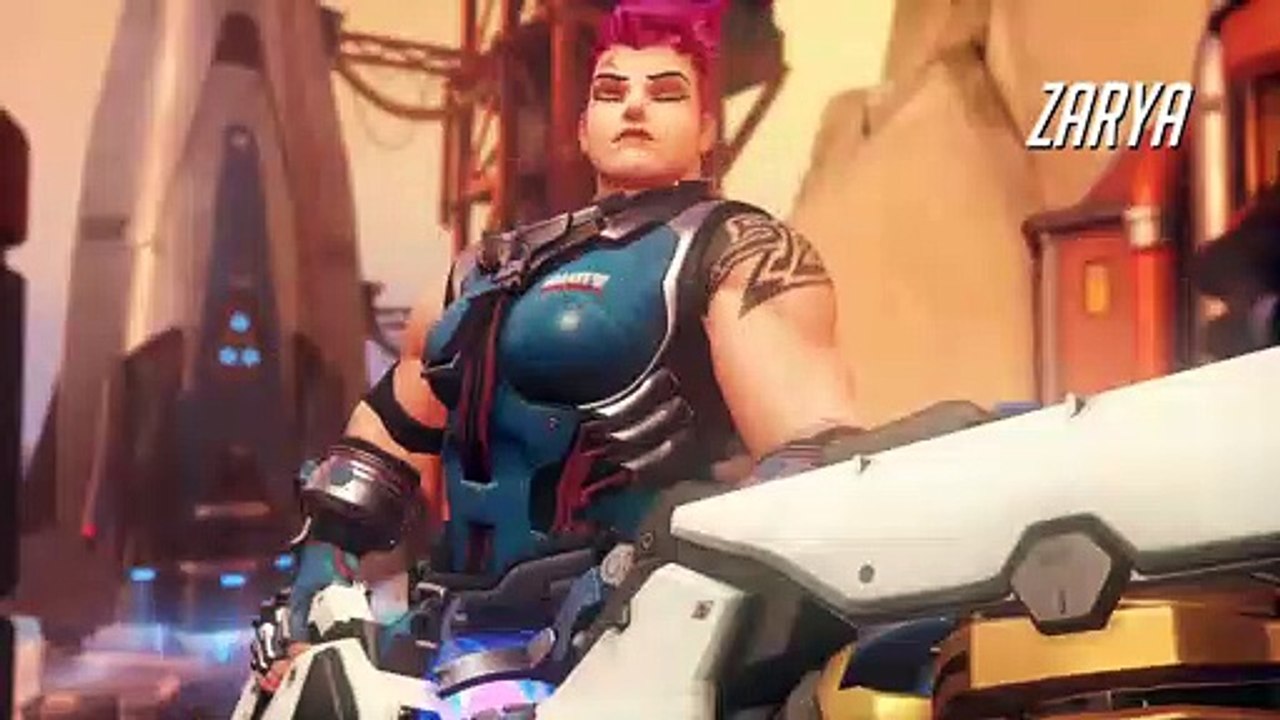 Overwatch gameplay trailer - Zarya
