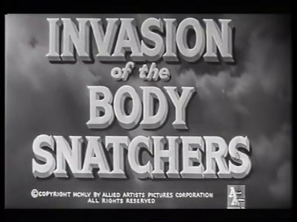 Opening to Invasion of The Body Snatchers UK VHS 1985
