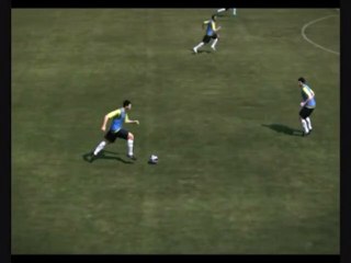 Pro Evolution Soccer 2010 Dribbling part.2 Releasing the ball on the slant