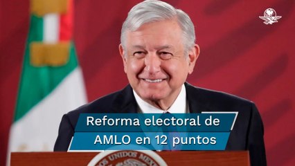 12 puntos para entender qué propone la nueva reforma electoral de AMLO