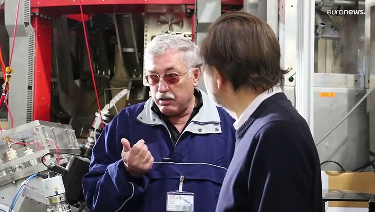 Des scientifiques ukrainiens dans une centre de recherche à Madrid