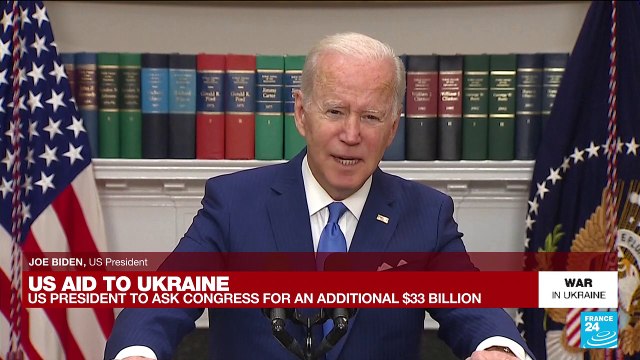 REPLAY - US aid to Ukraine: Biden says Russia should stop 'idle' threats of nuclear war