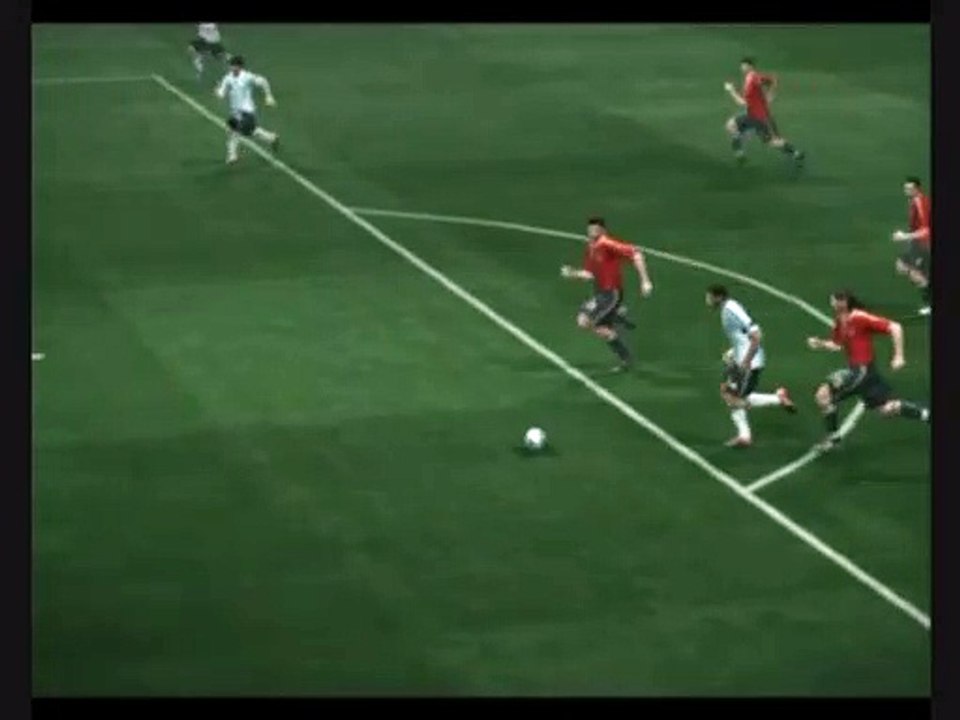 Pro Evolution Soccer 2010 Dribbling part 8 Jump