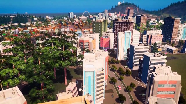 Cities: Skylines - After Dark gamescom 2015 - trailer