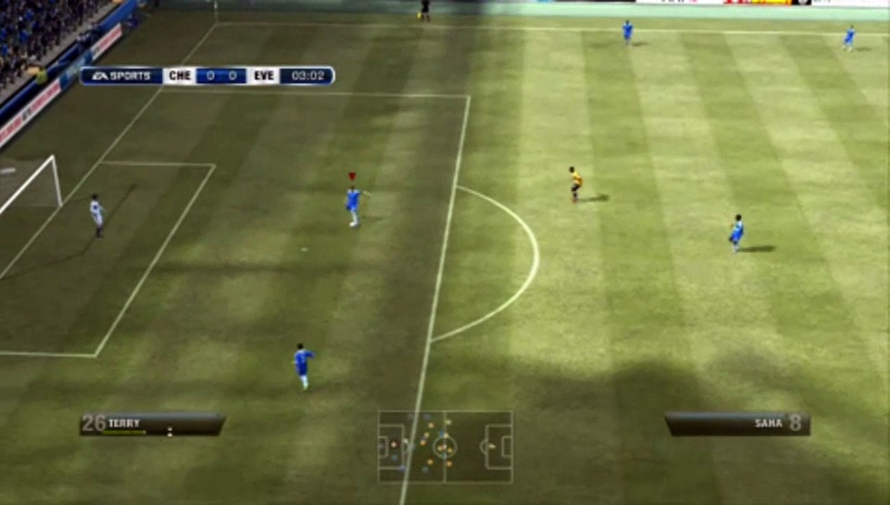 FIFA 12 Passing A simple pass on the ground