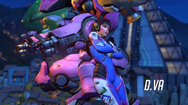 Overwatch gameplay trailer - D.Va