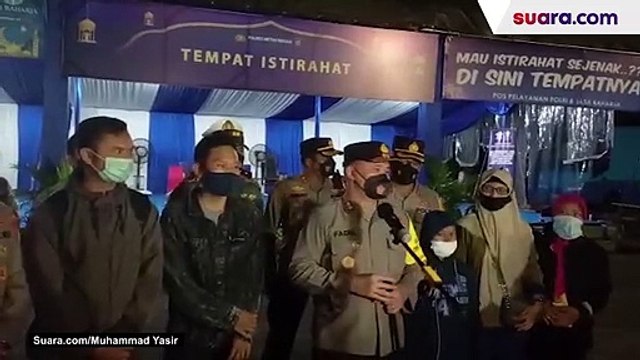 Meski Pemudik Motor Bisa Istirahat di Rest Area Kedungwaringin, Kapolda:Nggak Ada Batas Waktu, Asal Jangan Tidur