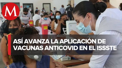 ISSSTE ha aplicado 79.5% del total de vacunas covid-19