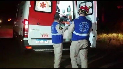 Quatro mulheres ficam feridas após saída de pista na rodovia PR-180