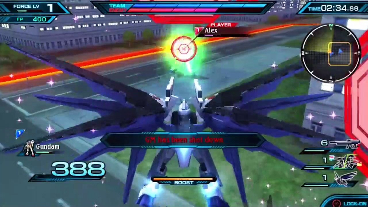 Mobile Suit Gundam: Extreme VS Force trailer