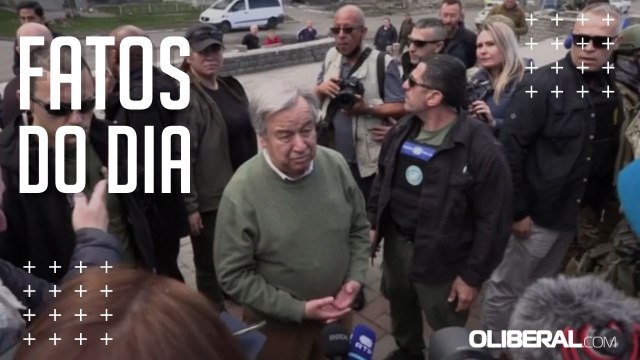 Guterres visita Ucrânia e apoia investigação