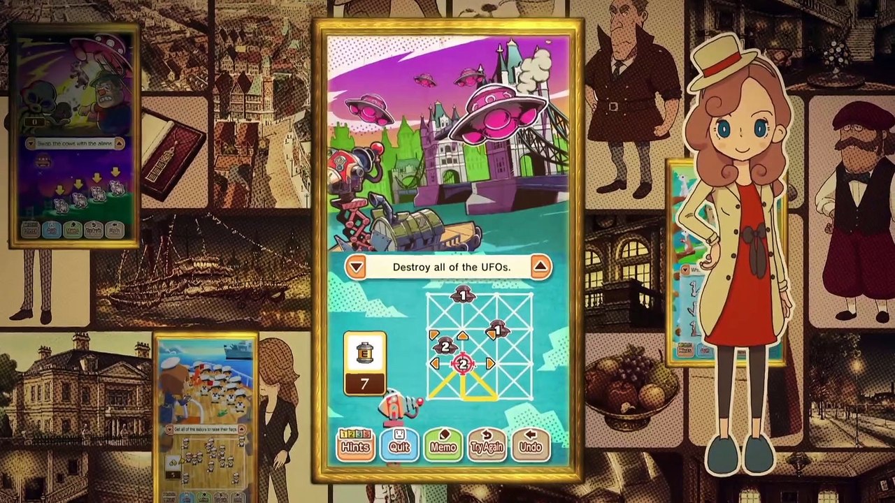 Layton's Mystery Journey: Katrielle and the Millionaires' Conspiracy trailer #2